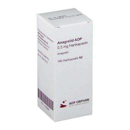 کپسول آناگریلاید Anagrelide AOP